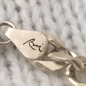 Vintage Figaro Italy 925 Sterling silver necklace